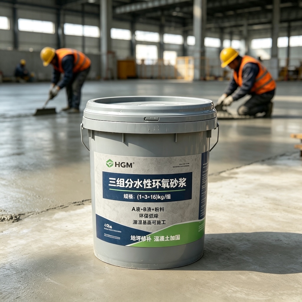 金昌三组份水性环氧砂浆